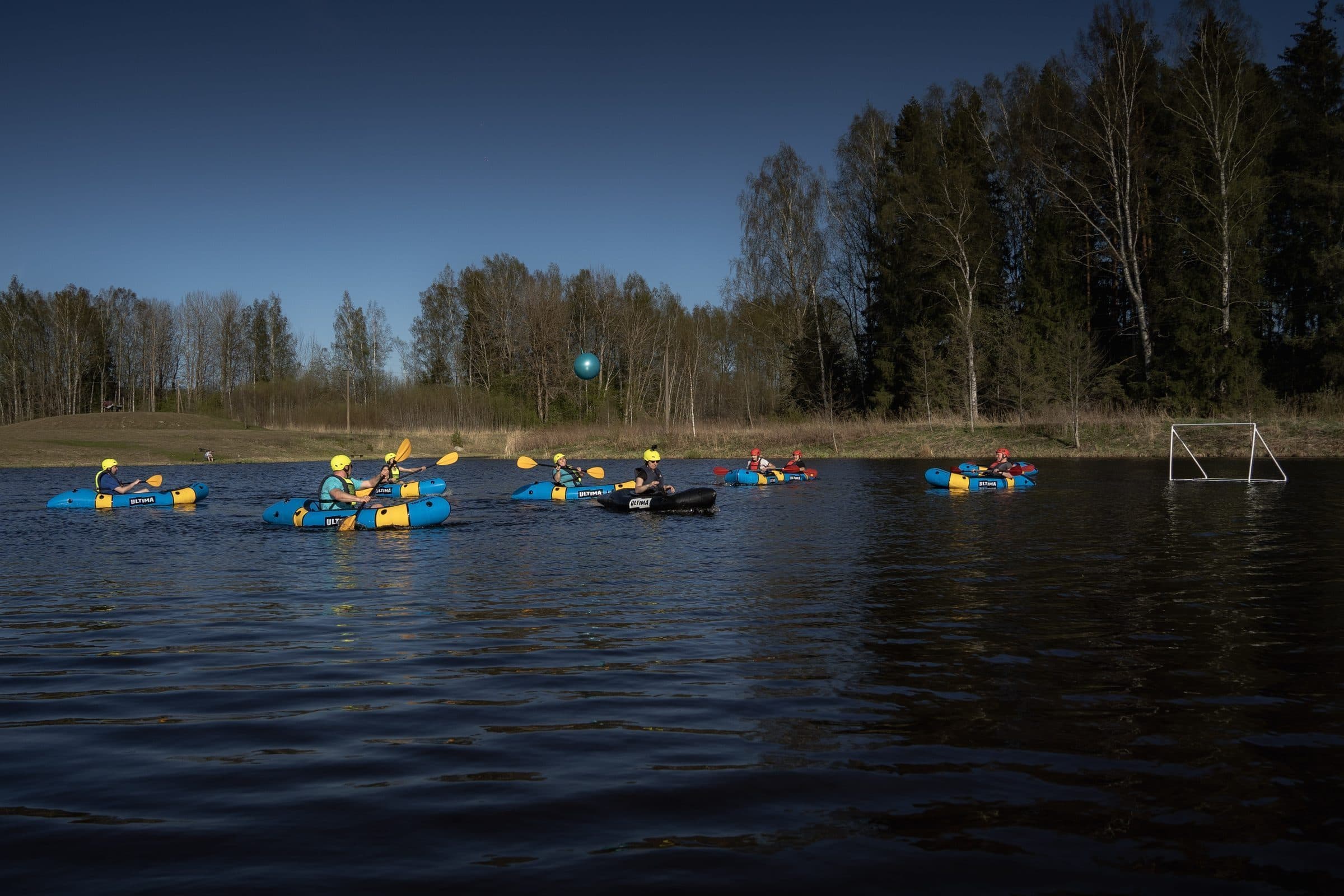 Raftball — Eesti ainuke pallimäng vee peal