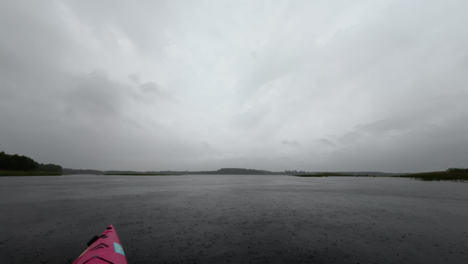 Kalli lake, still sheltered from the wind