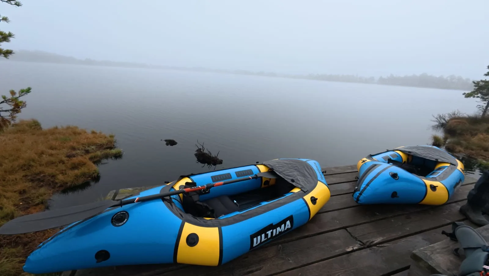 Packraft-retk rabas — galeriipilt 1